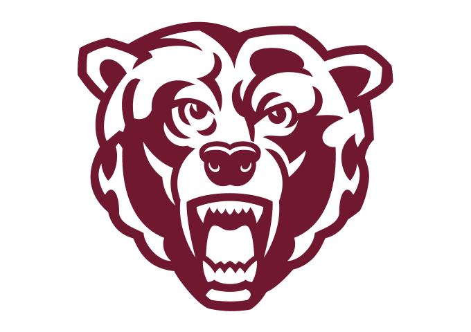 ICON BEAR FACE MAROON